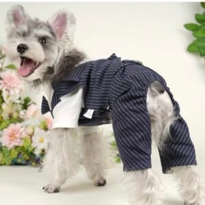 Canine Tuxedo Bodysuit for Weddings